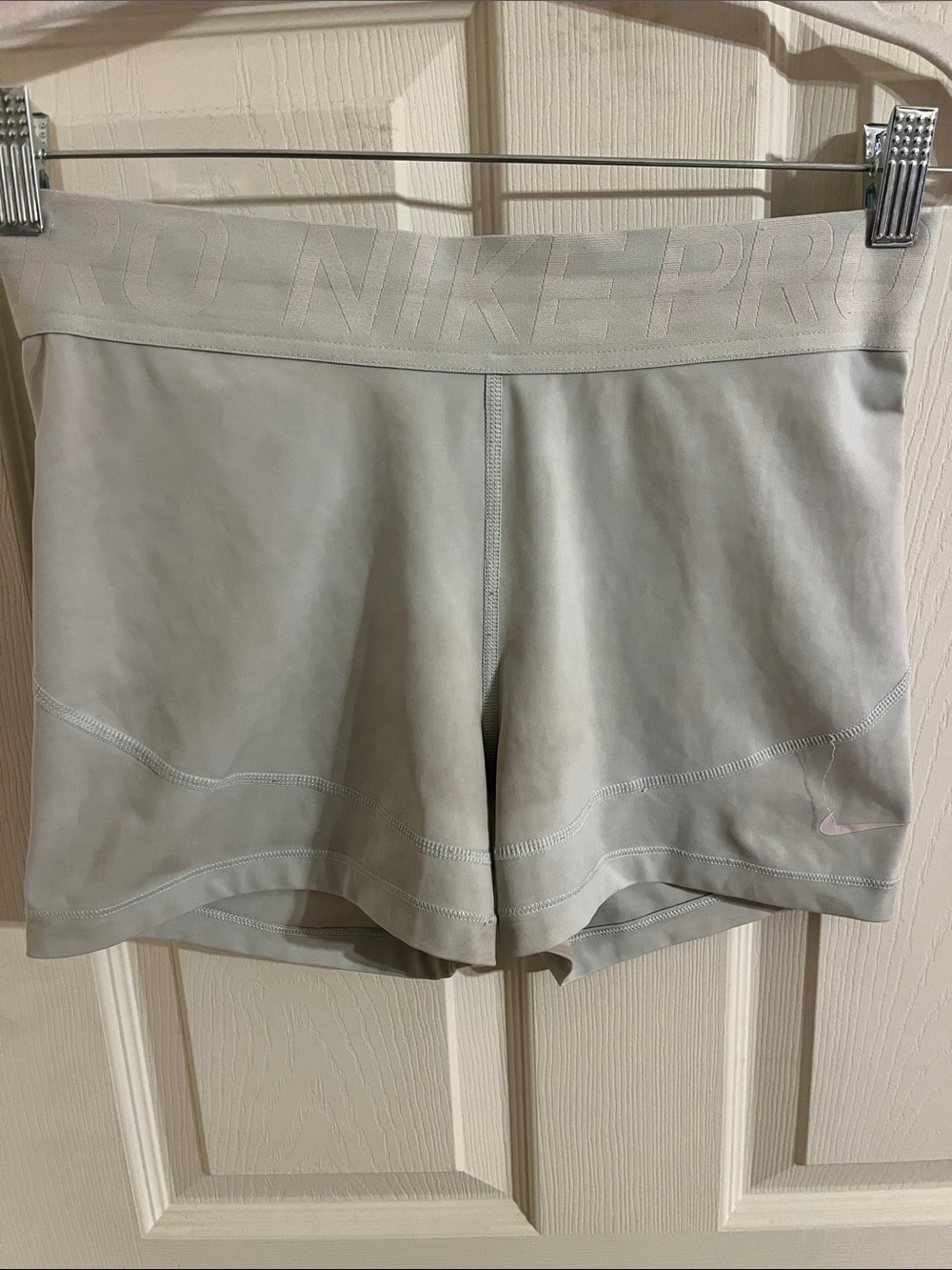 Nike Pro Women’s Light Blue Compression Shorts